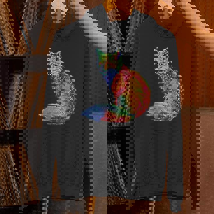 フォックス 賢いキツネ 森の動物たち パーカー