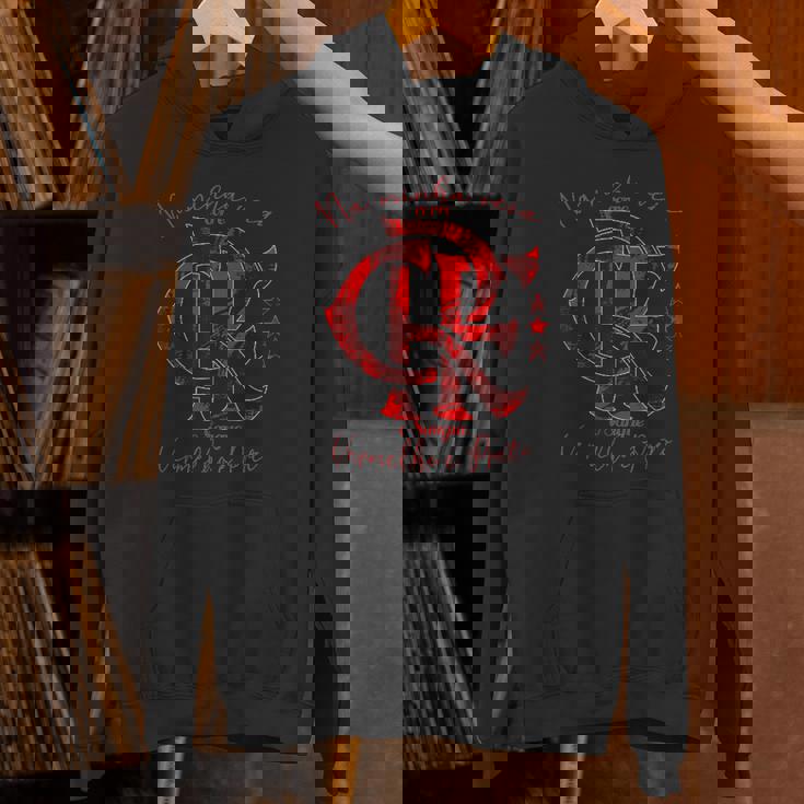 フラメンゴtシャツ赤と黒の Hoodie