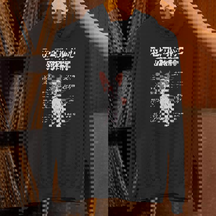 フレンチブルドッグの解体新書 フレンチブルドッグ 犬の飼い主 犬パパ 犬ママ おもしろ フレンチブル 犬好き パーカー