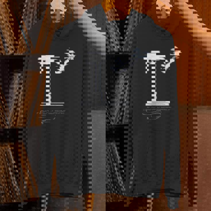 ブラックフライフロントバック コンプトンアウトタ マネーフライタイイングフィッシング パーカー