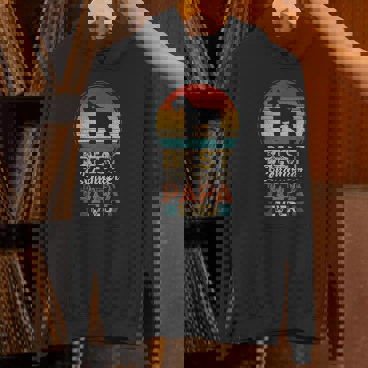 ベスト・シュナウザー・パパ ミニチュア・シュナウザー Hoodie