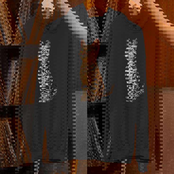 ベンガル猫 レオパード猫 レオパデット かわいいベンガル猫 パーカー