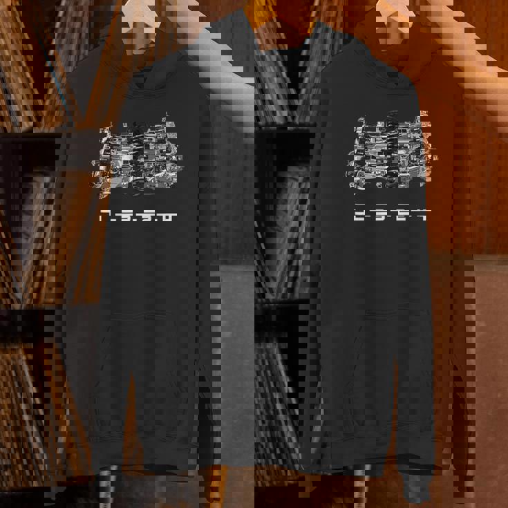 ボクサー エンジン 4気筒 発火 オーダー 自動車愛好家 パーカー