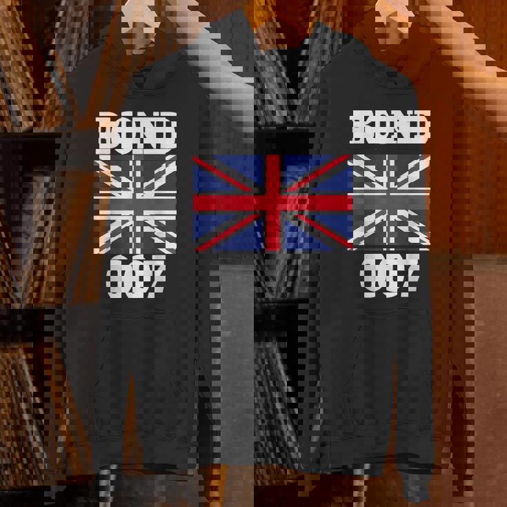 ボンドユニオンフラッグ 007 レトロシャツ Hoodie