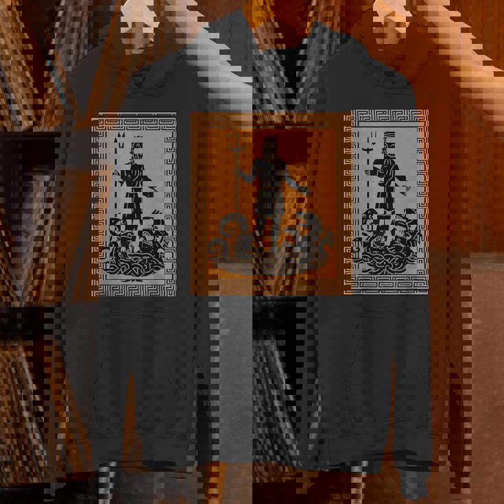 ポセイドン神 トライデント 古代ギリシャ 芸術 神話 ギリシャ神話 パーカー