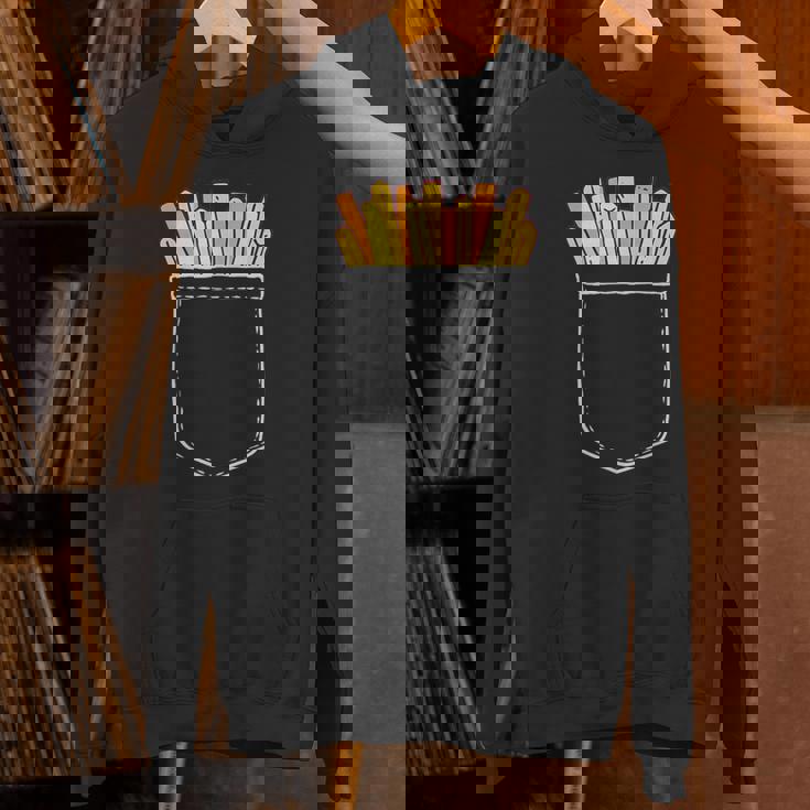 ポテト ポケット ポケットにポテト フライドポテト おもしろ ポテト好き パーカー