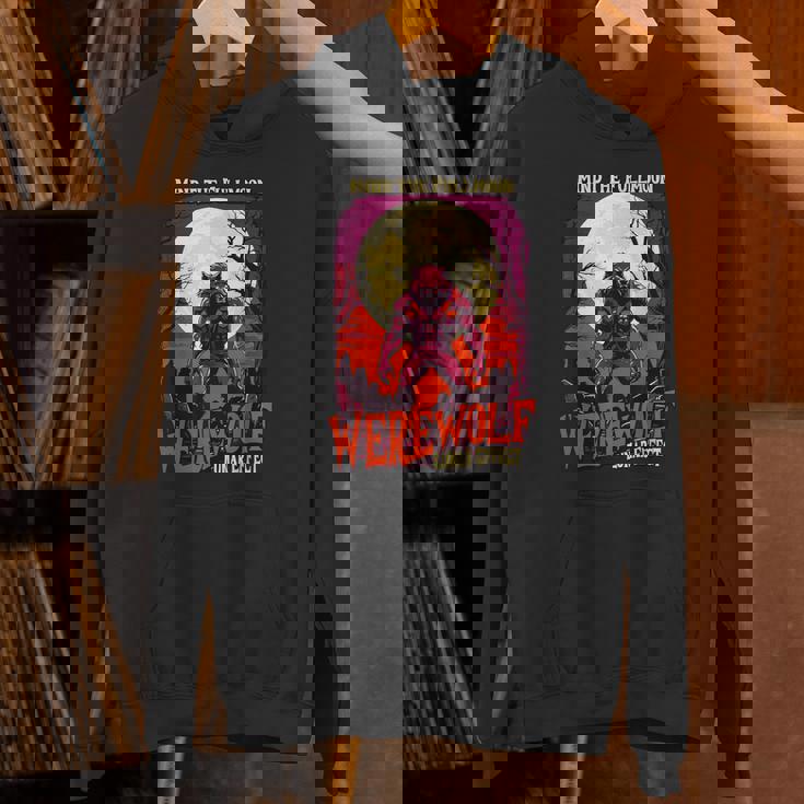 マインド・ザ・フルムーン 人狼 ハロウィン 不気味な人狼 パーカー