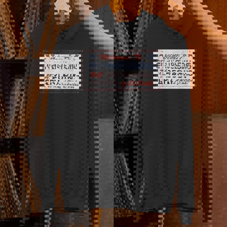 マッスルショールズ アラバマ サイン 録音 キャピタル ロック グラフィック パーカー