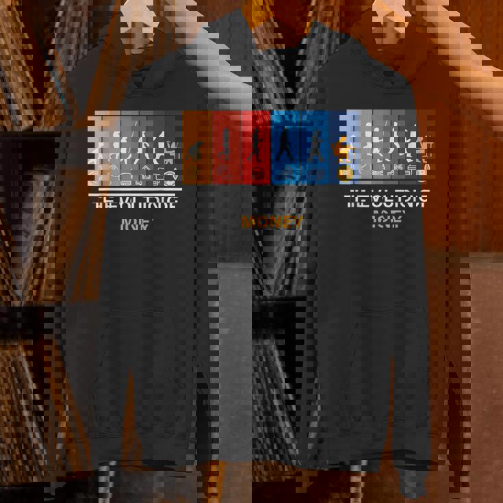 マネーの進化 ビットコイン Btc暗号通貨 Hoodie