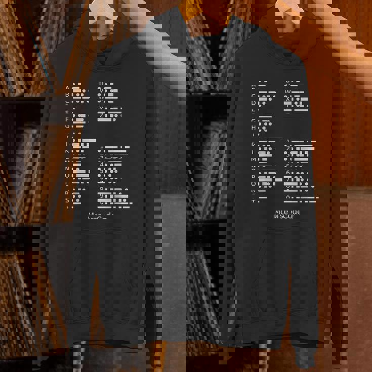 モールス符号tシャツ 国際モールス符号アルファベットシャツ パーカー