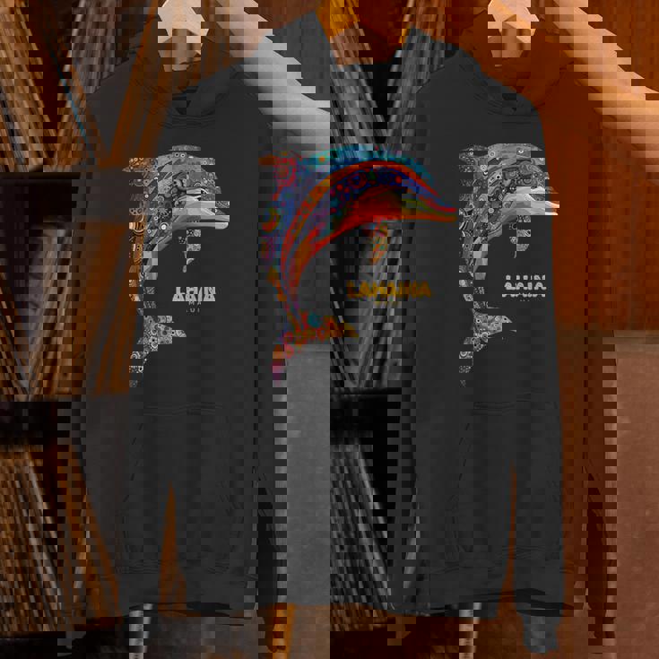 ラハイナ マウイ ハワイ ティー ハワイアン ダイビング バケーション イルカ パーカー