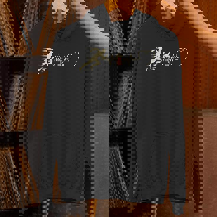 ランニングビールマン ユーモア ランニング 面白いギフトアイデア パーカー