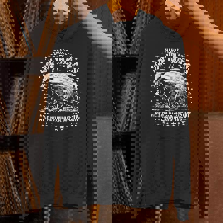 ラーテルはとんでもなく素晴らしい面白い動物だから パーカー