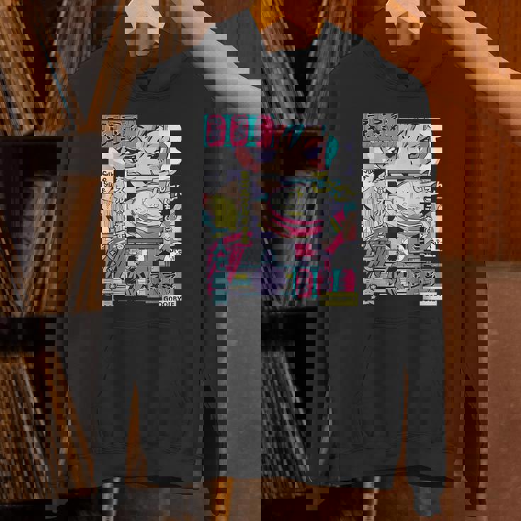 ラーメン屋日本のアニメ・マンガ・コミックパネルaporwave パーカー