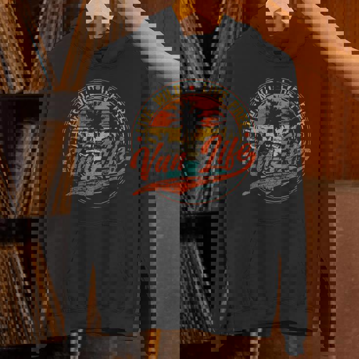 レトロ ヴィンテージ バン ライフ パーカー