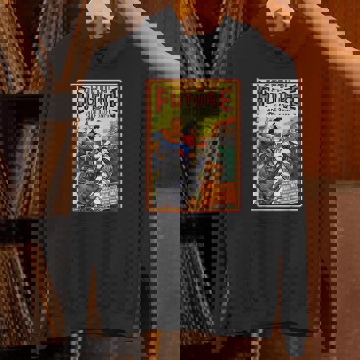 レトロヴィンテージキャプテンフューチャーコミックマガジン パーカー