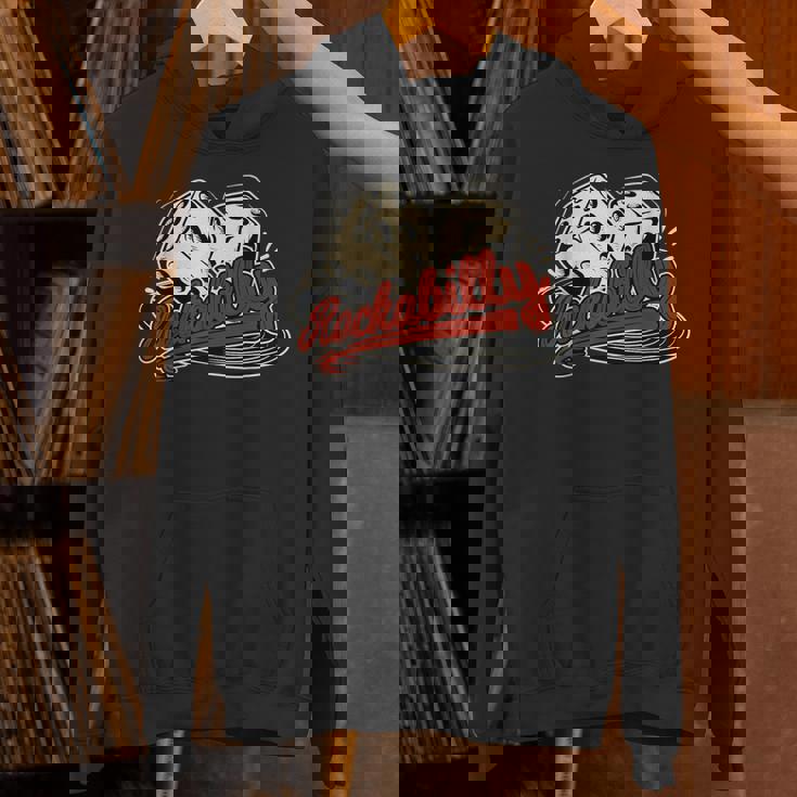 ロカビリーロックミュージックレトロキューブビニール1950sロッカー パーカー