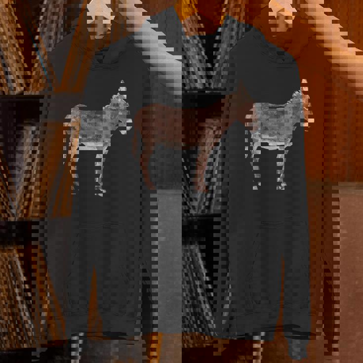 ロバ好きへのロバギフト 家畜 ロバ パーカー