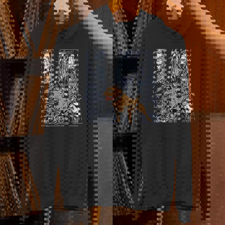 メンズ ローライダー スタイル、La ピットブル ドッグ。チカーノ・チョロ、ラティーノ Hoodie