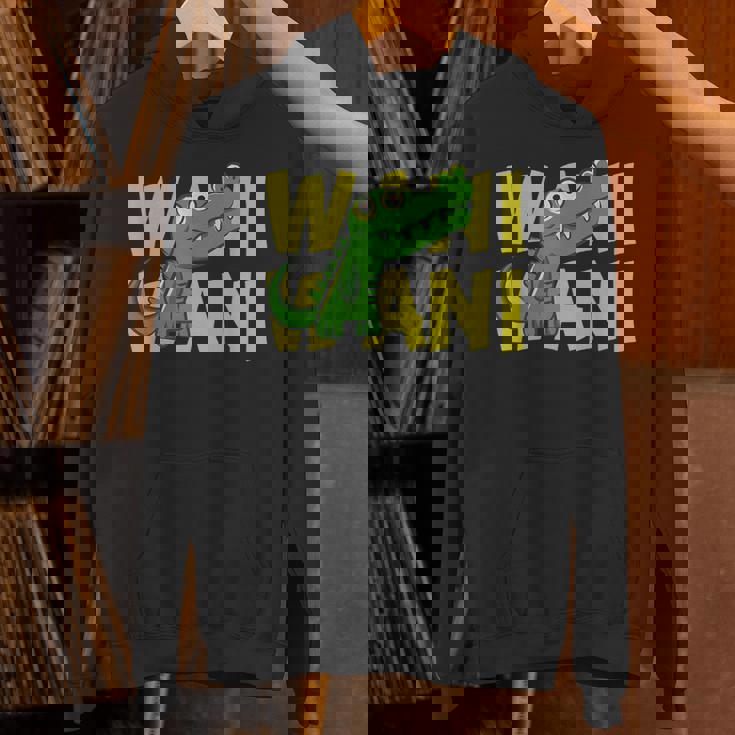 ワニ 鰐 クロコダイル イラスト 爬虫類 おもしろ かわいい おしゃれ ワニ好き パーカー