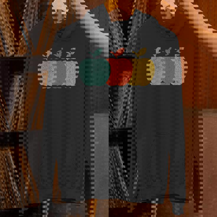 ヴィンテージ りんご フルーツ りんご デザイン パーカー