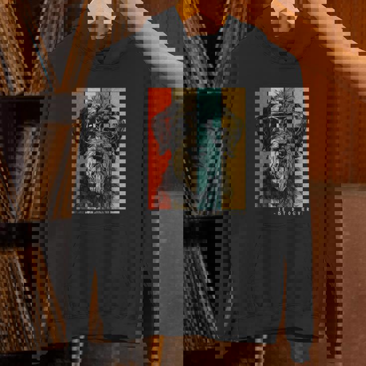 ヴィンテージ ジャイアント シュナウザー 犬 ママ パパ キッズ メンズ レディース パーカー