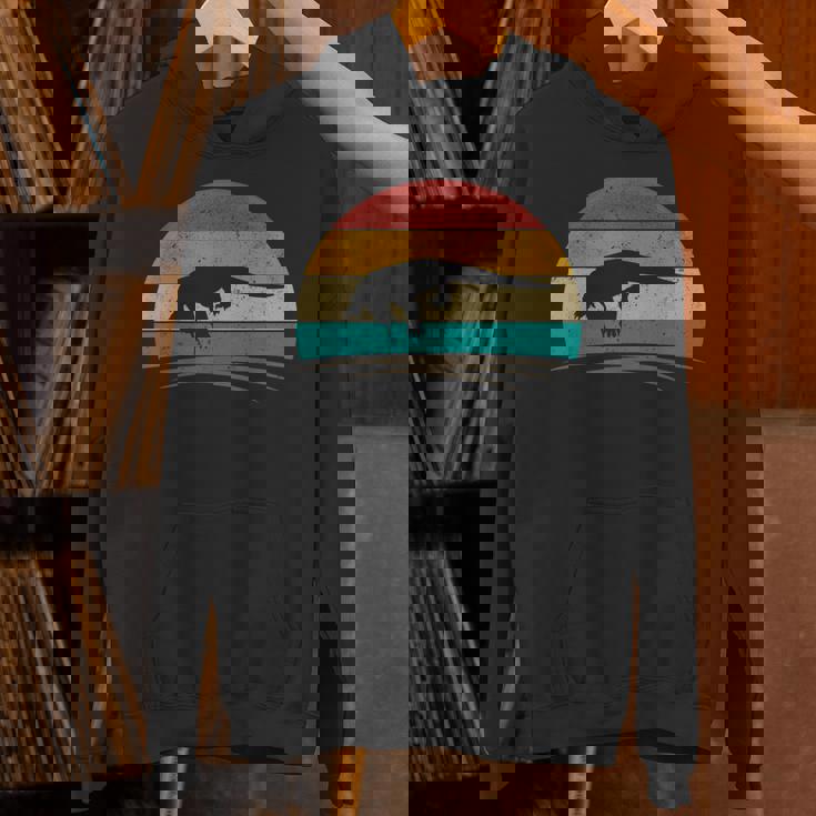 ヴィンテージコモドドラゴン レトロアンティーク調コモドドラゴン パーカー