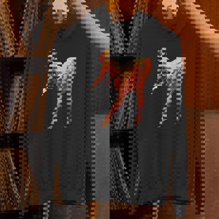 ヴィンテージピンナップガール、セクシードレス。メンズ、レディース。 パーカー