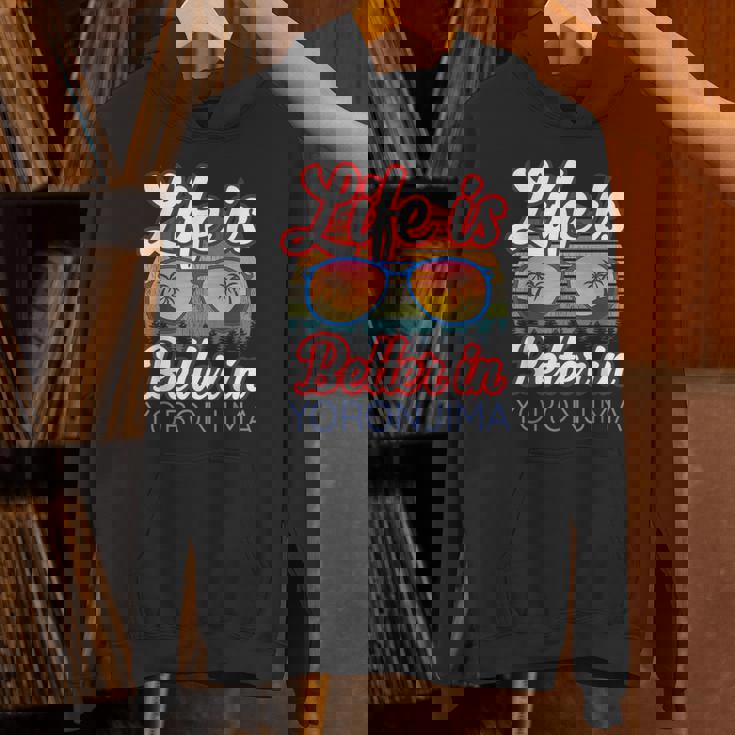 与論島おみやげ 与論島ビーチリゾートでの生活はもっといい パーカー