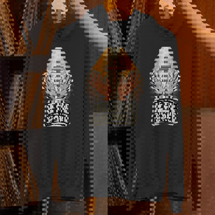 信じて救われる パーカー