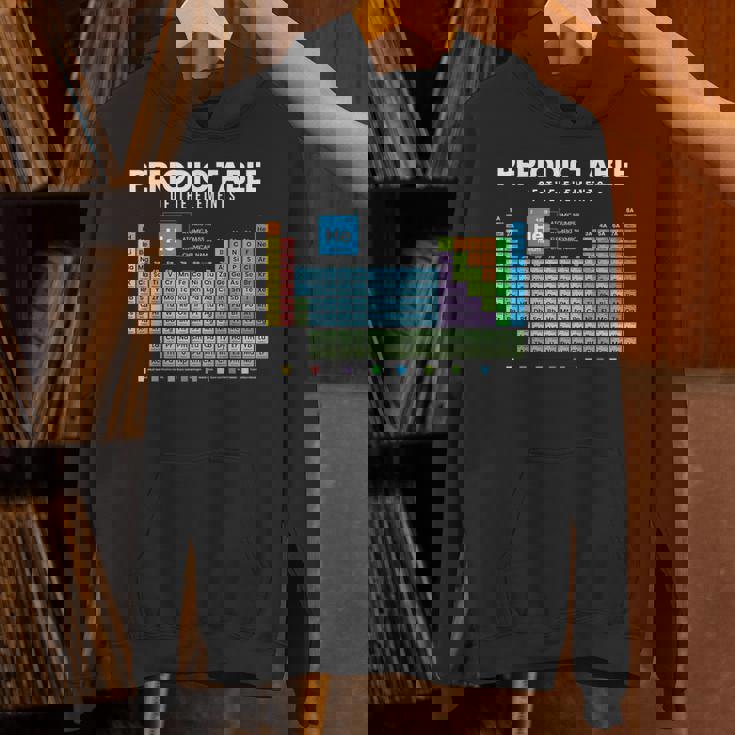 元素周期表 化学 Hoodie