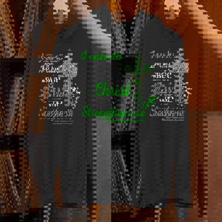 双極性障害啓発 双極性障害 戦士 キリスト Hoodie