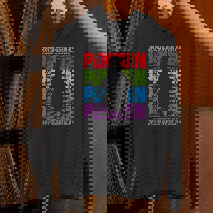 国際世界ペンギンデー パーカー