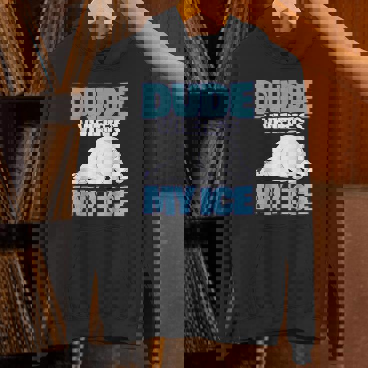 地球温暖化対策 シロクマ パーカー