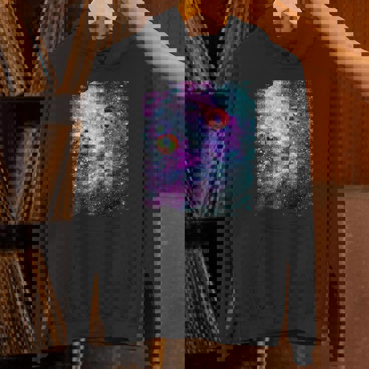 宇宙のかわいいアストロ宇宙猫 パーカー