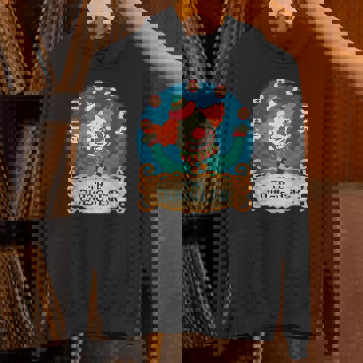 愉快なピエロ ジャグリングボール ジャグラー プロ仕様 ジャグラー Hoodie
