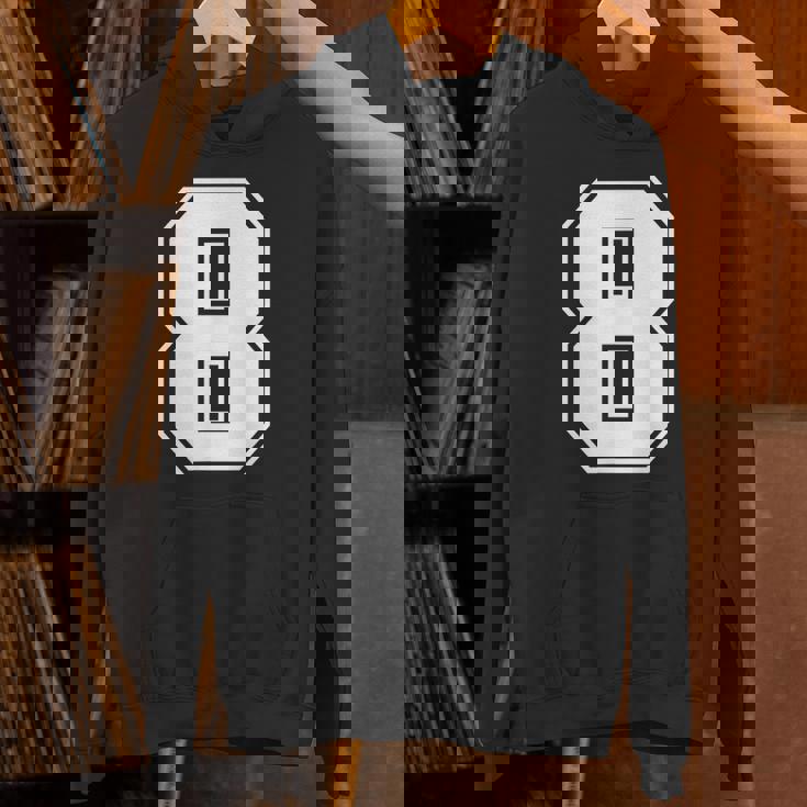 数字 8 スポーツジャージ ラッキーナンバー Hoodie