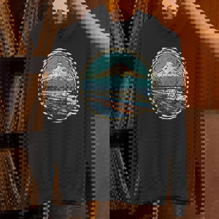 新幹線 富士山 日本土産 新幹線 Hoodie