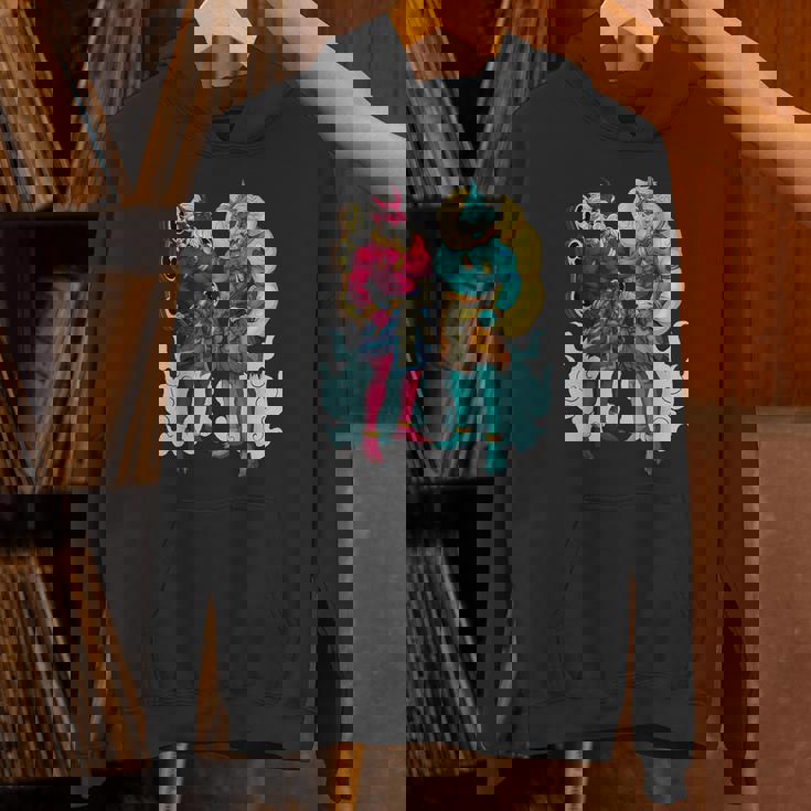 日本の神々 風神と雷神 パーカー