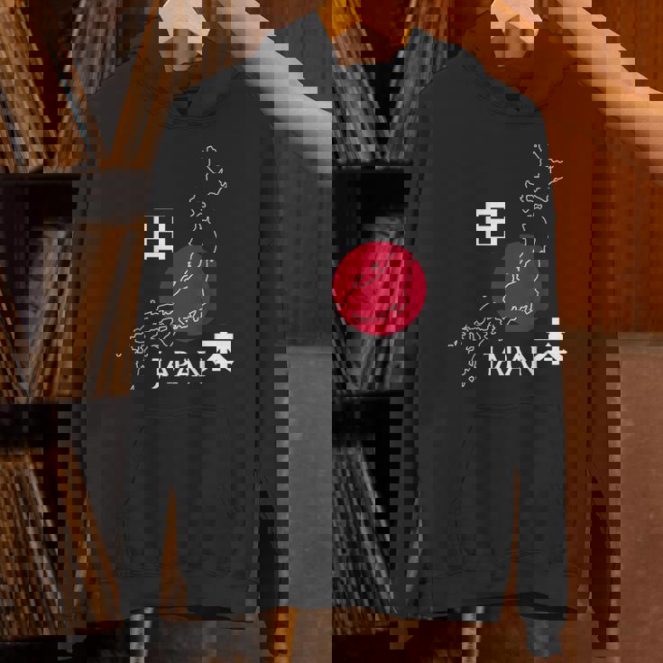日本地図日本の観光ギフト Hoodie
