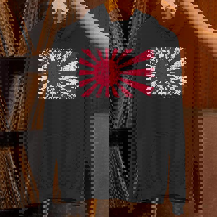 日本海軍旗 日本の誇り ビンテージ アンティーク調 愛国心 パーカー