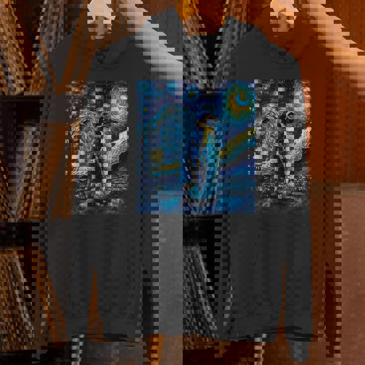 星月夜 ヴィンセント・ヴァン・ゴッホ 絵画 ペンギン パーカー