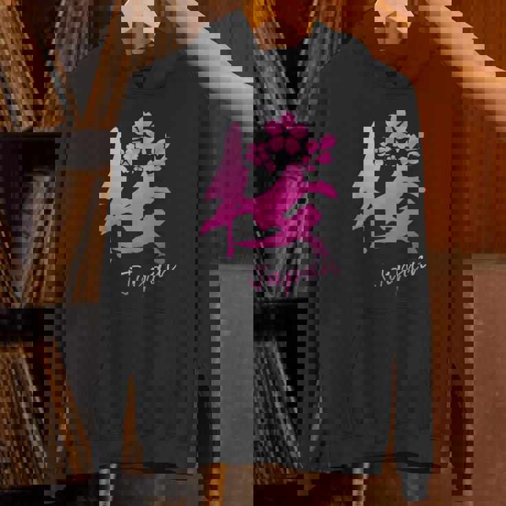 桜 漢字 日本語 毛筆風 筆文字 デザイン文字 カリグラフィー 和柄 日本 かっこいい お土産 海外 面白い 文字入り パーカー