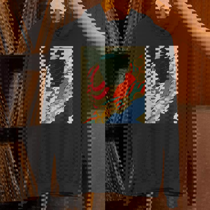 歌舞伎 かぶき 役者 日本美術 浮世絵 役者絵 名取春仙 七世松本幸四郎 梅王 パーカー