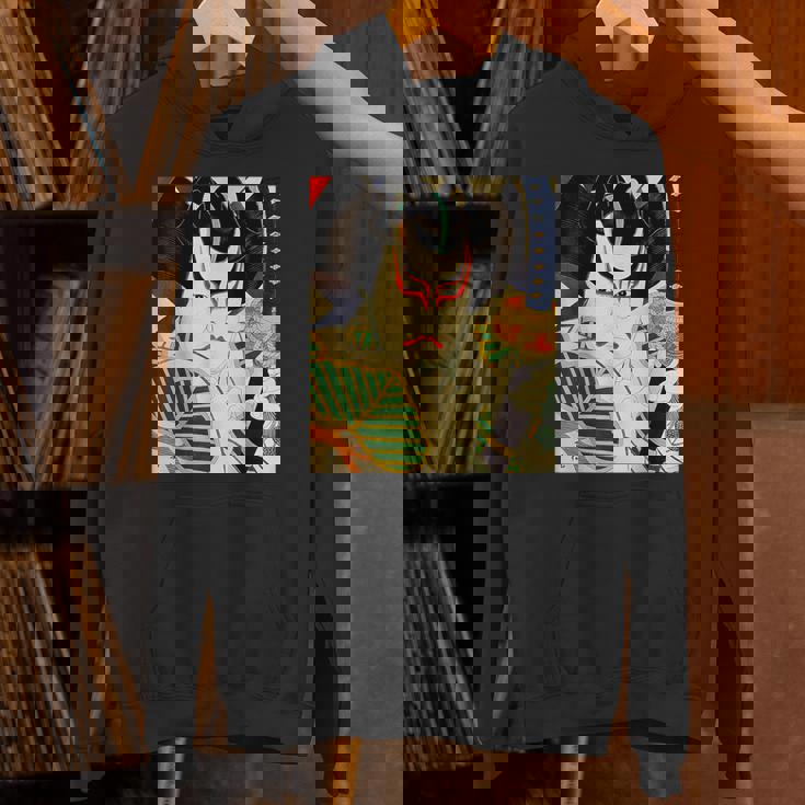 歌舞伎 かぶき 役者 日本美術 浮世絵 役者絵 名取春仙 六世坂東彦三郎 舎人松王丸 パーカー