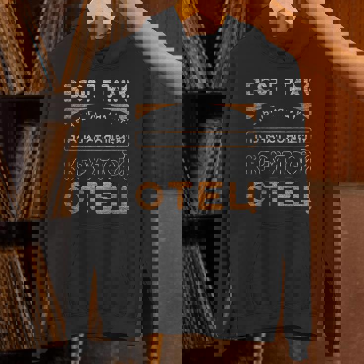 父の日、ヴィンテージ感のあるロシア語のパパの言葉 Hoodie