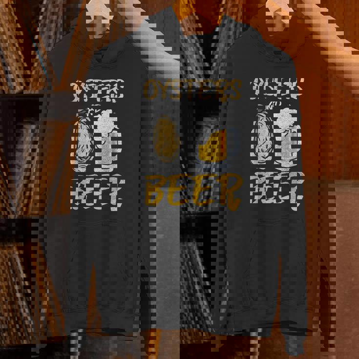 牡蠣とビール パーカー