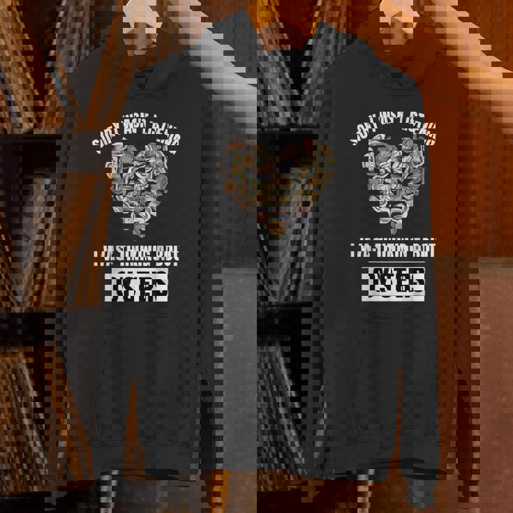 牡蠣好きにはごめんなさい、牡蠣のことを考えて聞いていませんでした パーカー