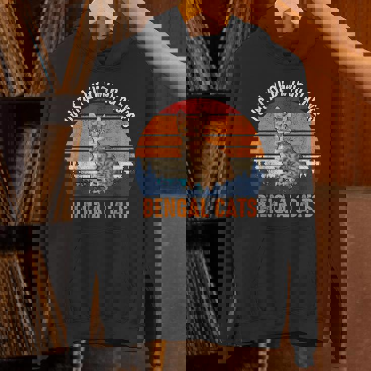 猫-ベンガル猫 パーカー