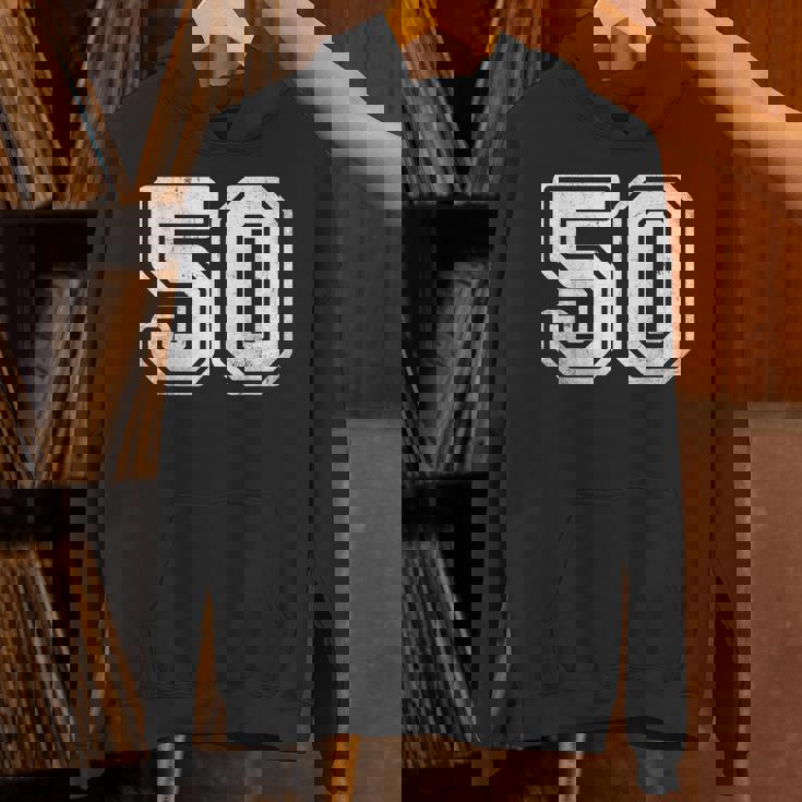 番号 50 ホワイト スポーツ ディストレスト番号 パーカー